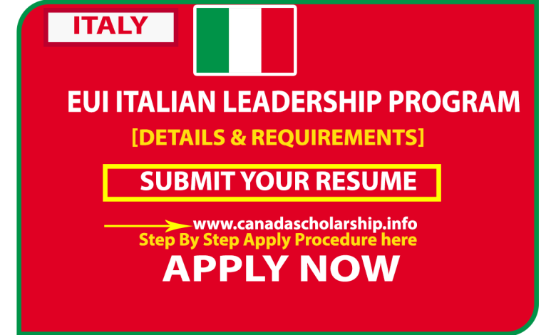 EUI-Italian-Leadership-Program
